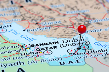 Dubai map